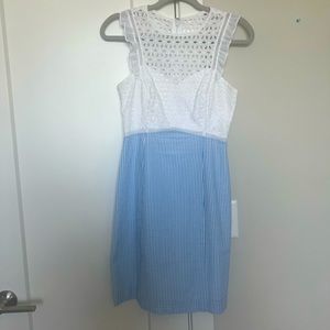 Lilly Pulitzer Blue Striped Dress Size 00
